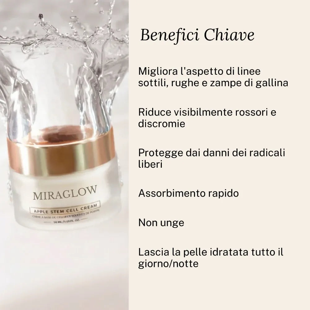 Crema alle cellule staminali di mela